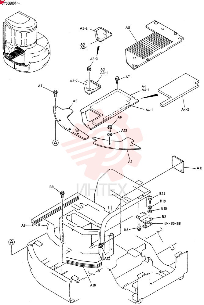 PLATE GROUP, FLOOR PY03M00008F1