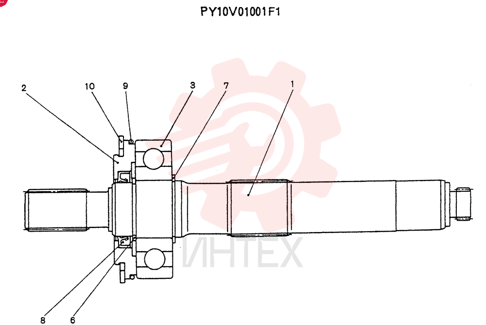 SHAFT PY10V01001F1