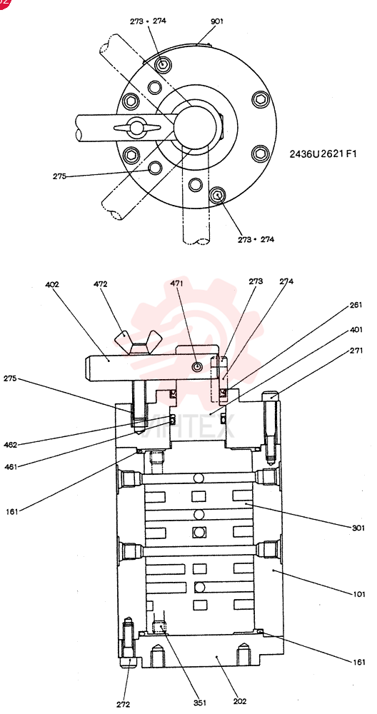 VALVE 2436U2621F1