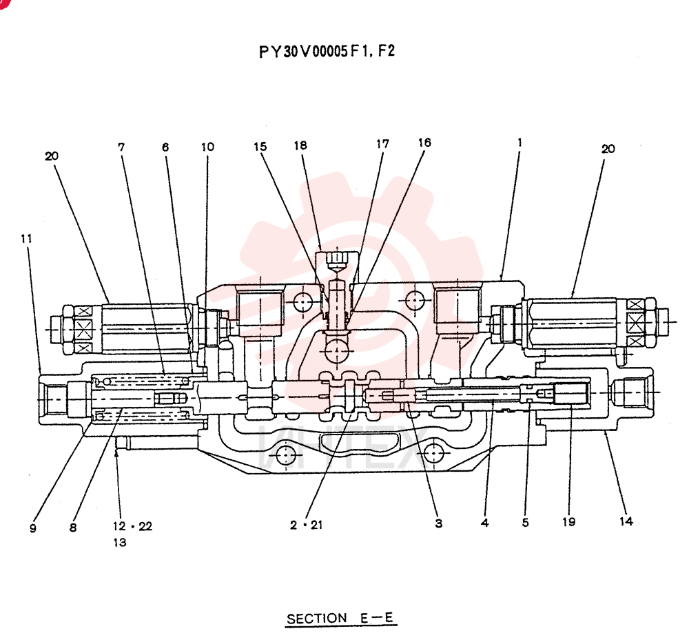 VALVE ASSY, CONTROL PY30V00005F1