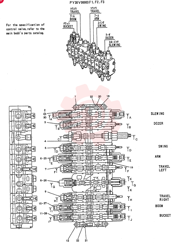 VALVE ASSY, CONTROL PY30V00003F1