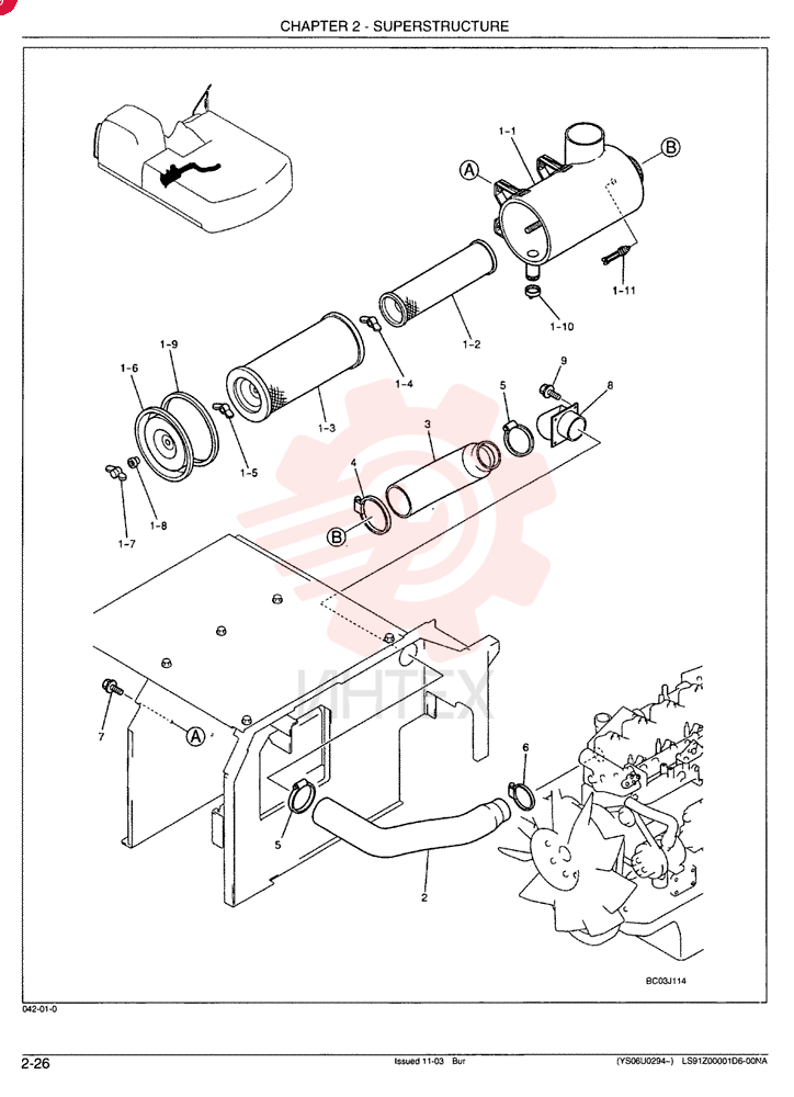 CLEANER ASSY, AIR LS11P00003F1