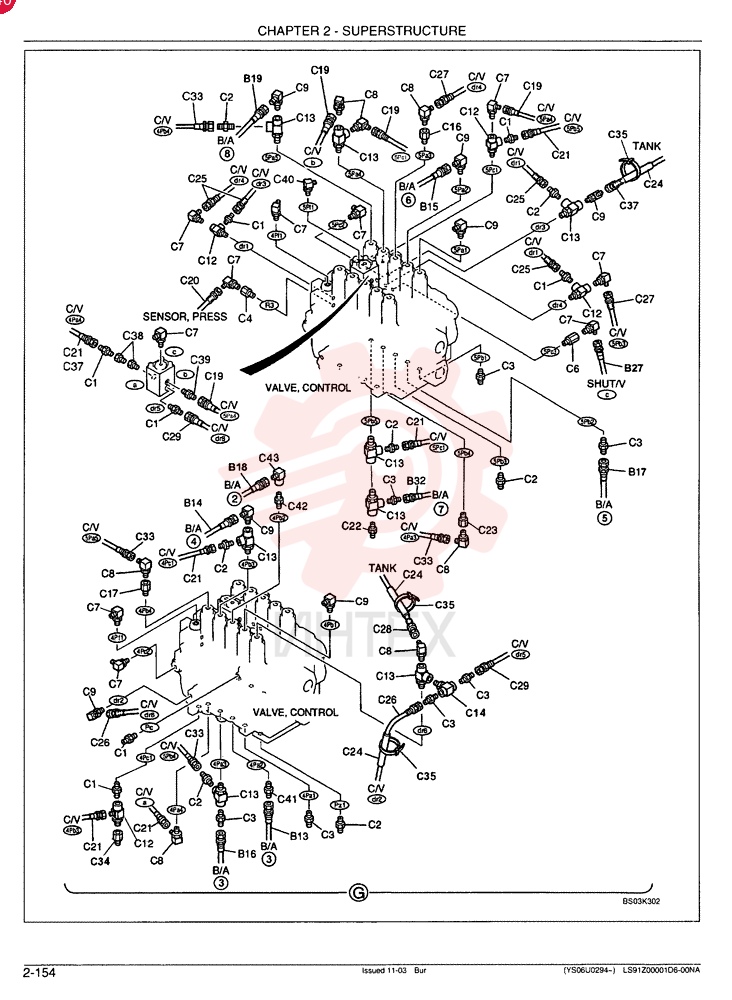 CONTROL LINES, BLOCK LS64H00018F1 (6)