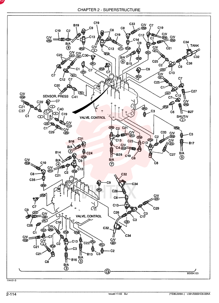 CONTROL LINES, BLOCK LS64H00018F1 (1)