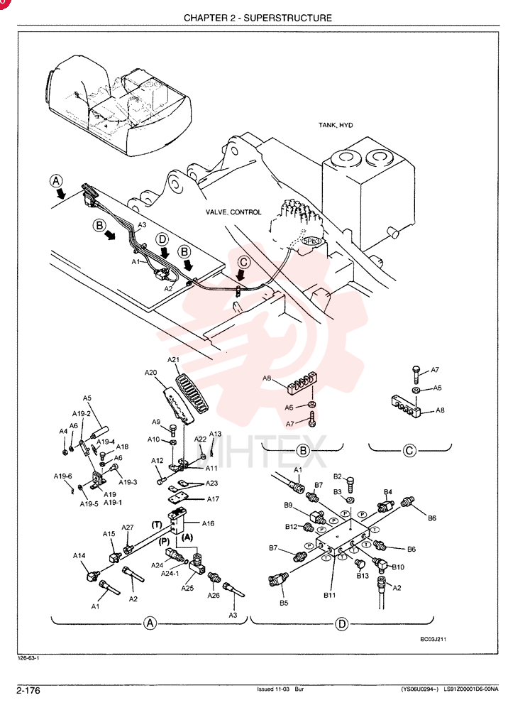 CONTROL LINES, REMOTE - Breaker LS68H00013F1