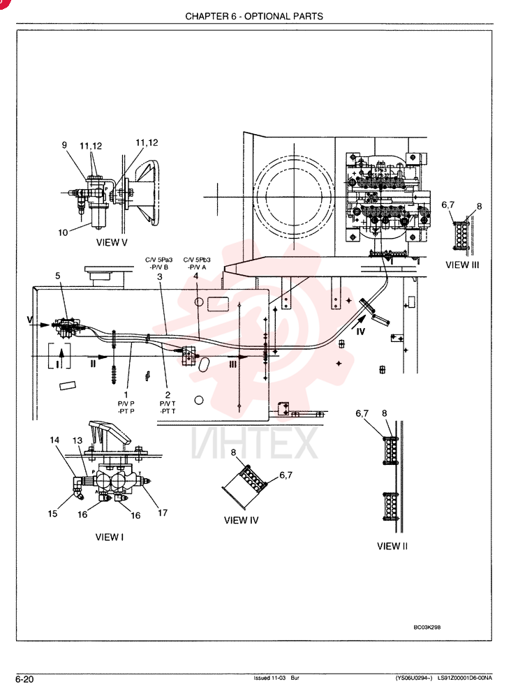 CONTROL LINES, REMOTE - Hand Control, Two Way LS68H00026F1