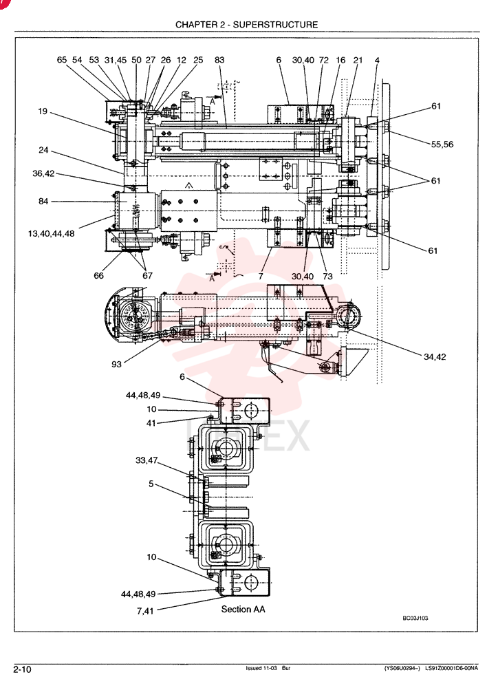 COUNTERWEIGHT ASSY, REMOVABLE LS61C00001F3 (3)