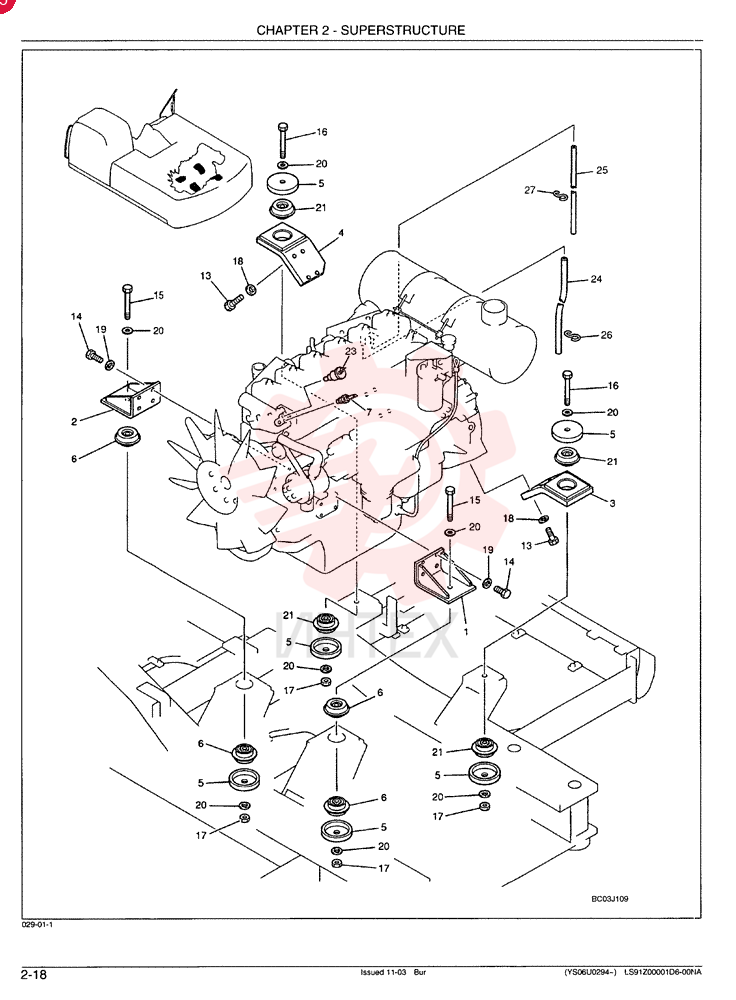 ENGINE INSTALLATION LS02P00003F1