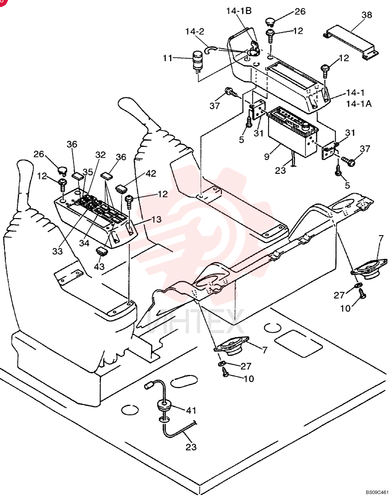 INSTRUMENT PANEL ASSY - Standard YN17M00033F3 (2)