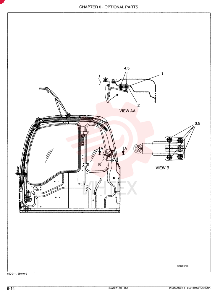 LOCK ASSY, CAB YN02C02204F1