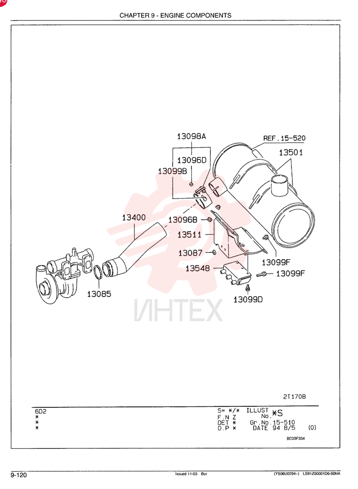 PISTON RING SET VAME053533