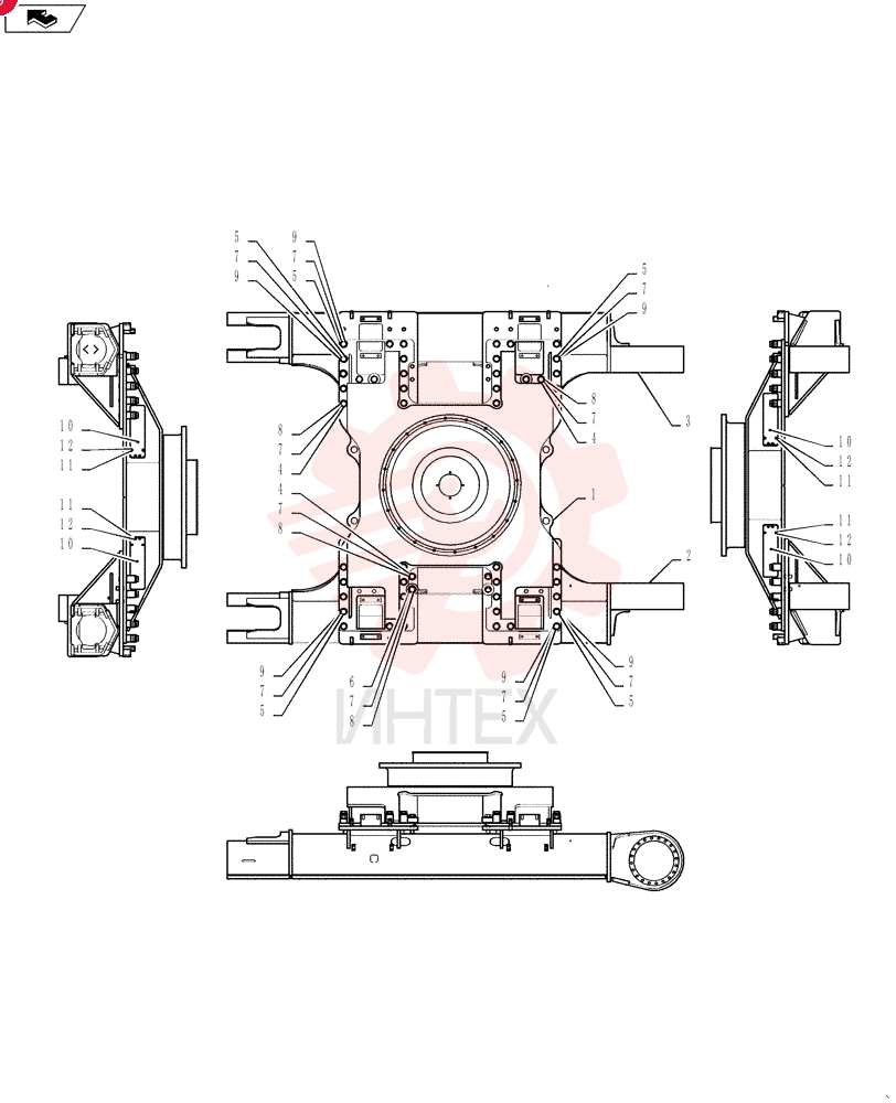 Схема (SK480LC-6E) - DYNAMIC ACERA EXCAVATOR ASN YS06U0294 - YS06U0621 (1/03-12/08) LS02FU0004P2
