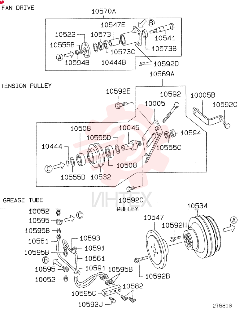 WATER PUMP VAME995791 (2)