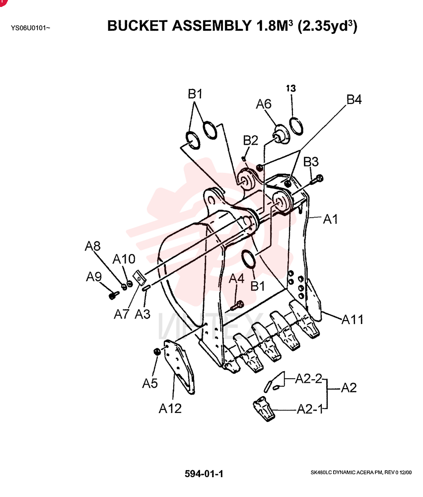 BUCKET LS61B00001F1