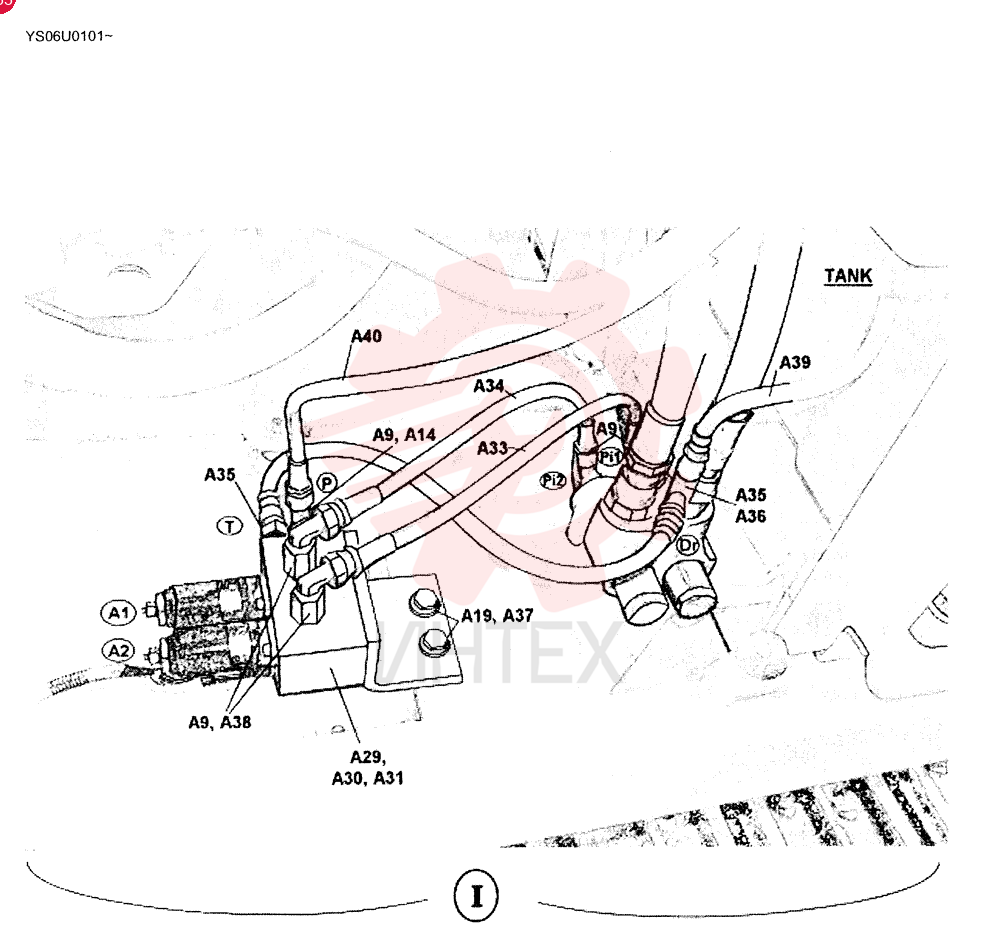 CONTROL LINES, PUMP LS06H00004F1 (1)