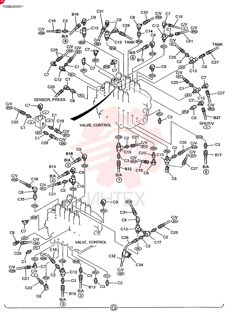 CONTROL LINES, REMOTE LS68H00001F1 (11)
