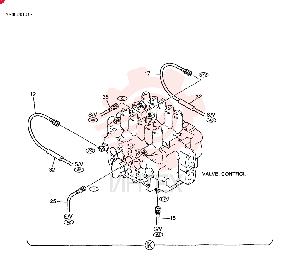 CONTROL LINES, REMOTE LS64H00001F1