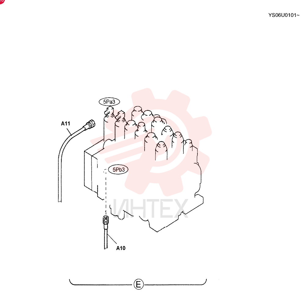 CONTROL LINES, REMOTE (Nibbler & Breaker) LS68H00005F1 (1)