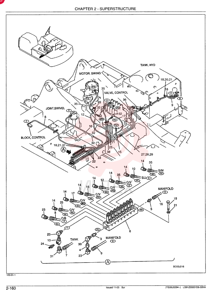 CONTROL LINES, VALVE LS64H00001F1 (2)