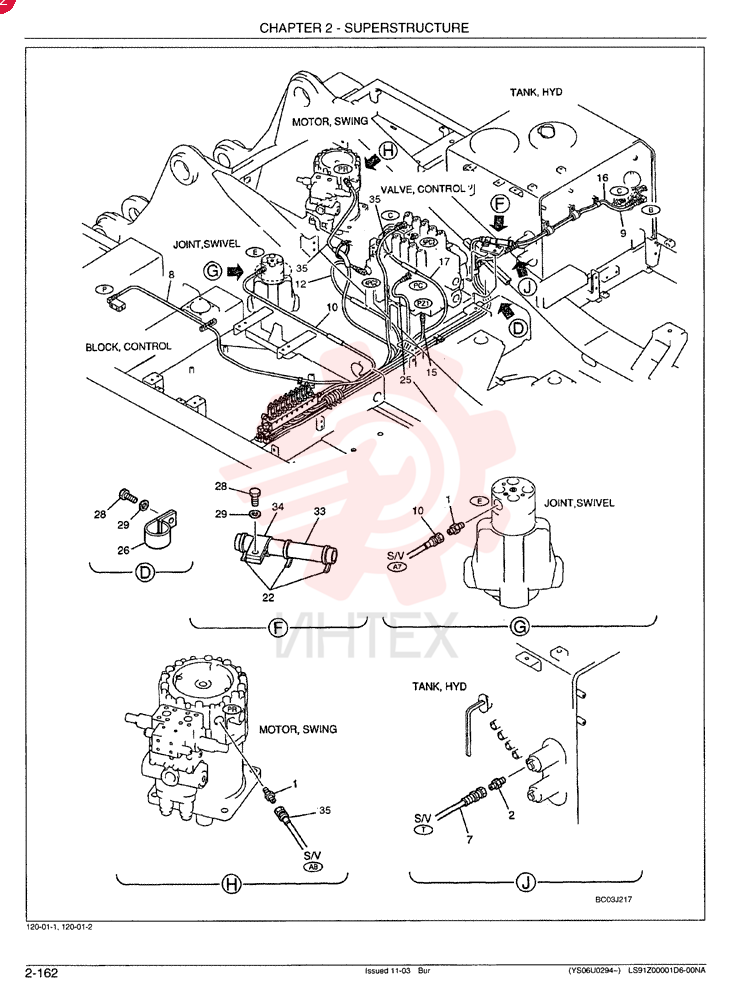 CONTROL LINES, VALVE LS64H00001F1 (1)