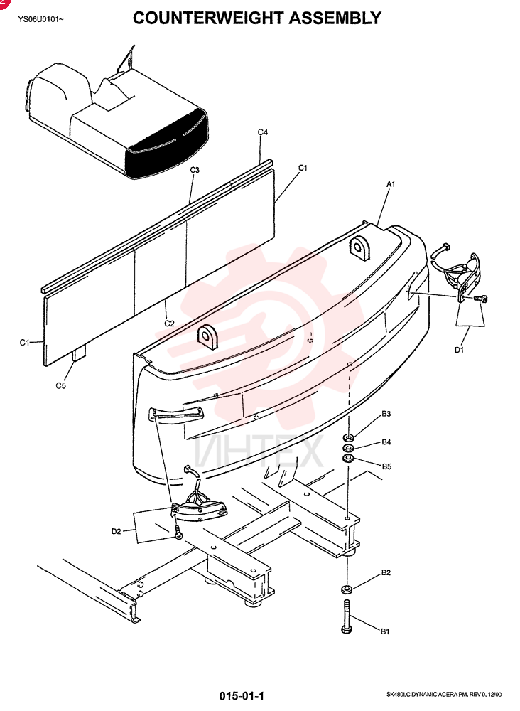 COUNTERWEIGHT LS60C00015D1