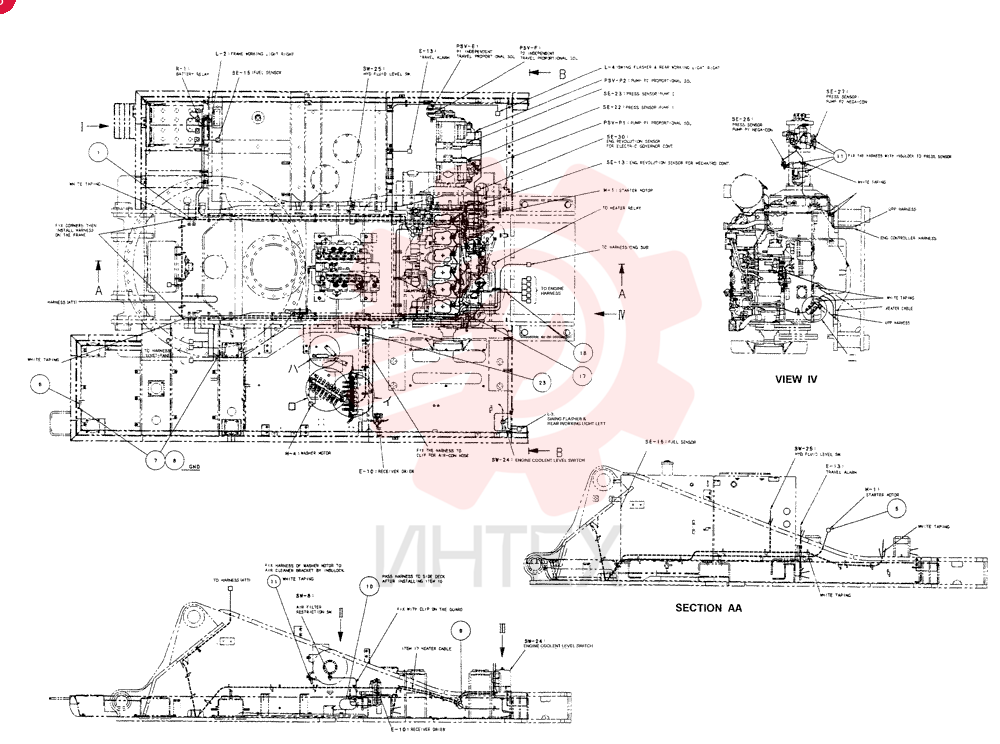 HARNESS ASSY, UPPER LS13E00006F1 (5)