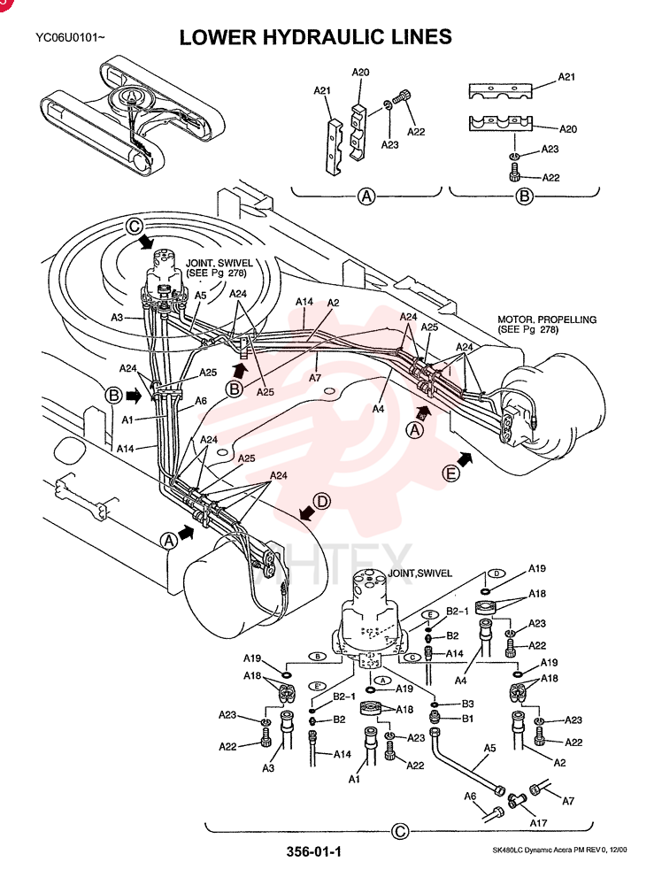 HYD LINES, LOW LS02H00004F1 (2)