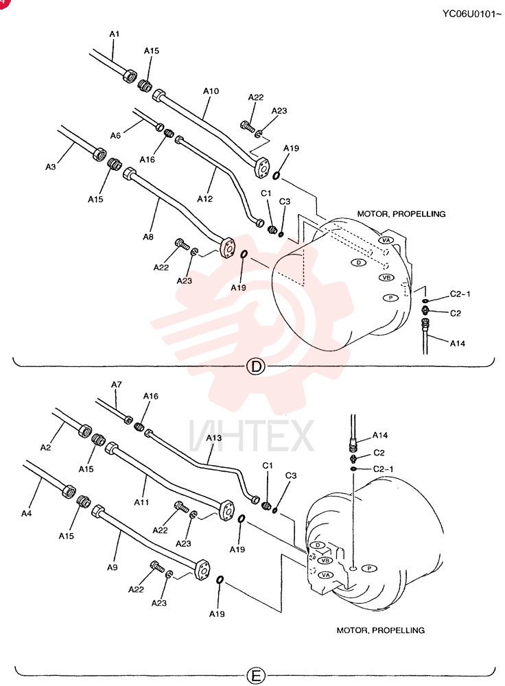 HYD LINES, LOW LS02H00004F1 (1)