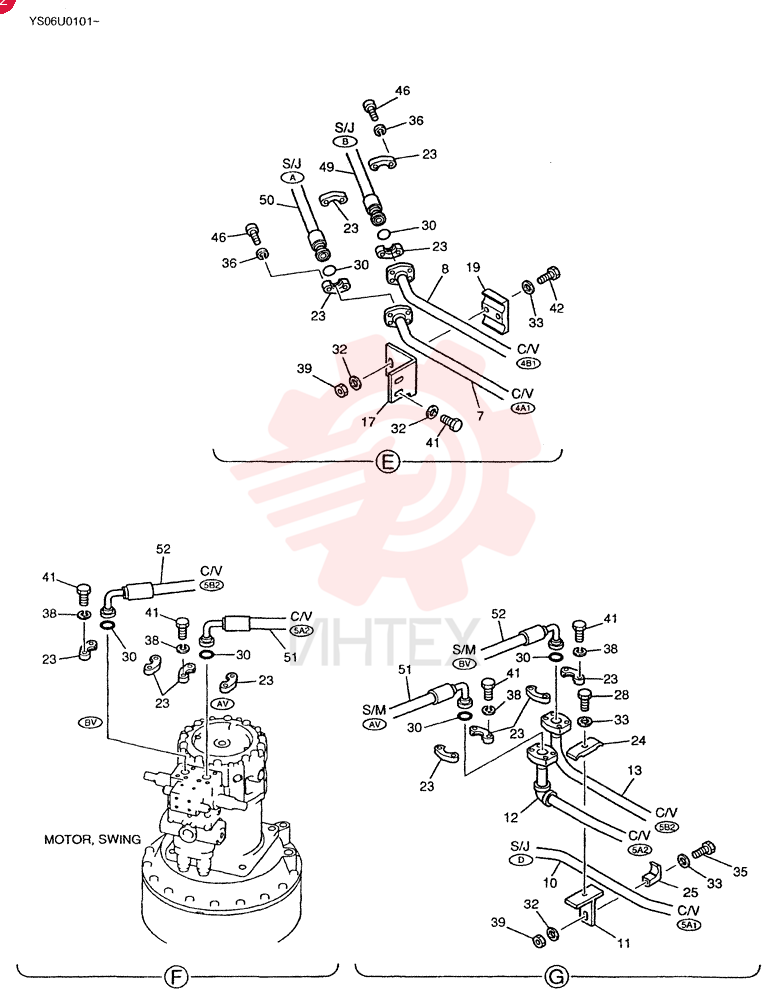 HYD LINES, UPPER (MAIN) LS03H00001F1 (2)