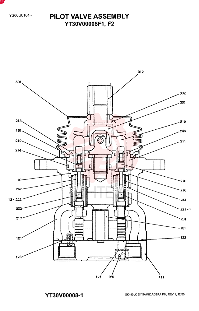 PILOT VALVE YT30V00008F1