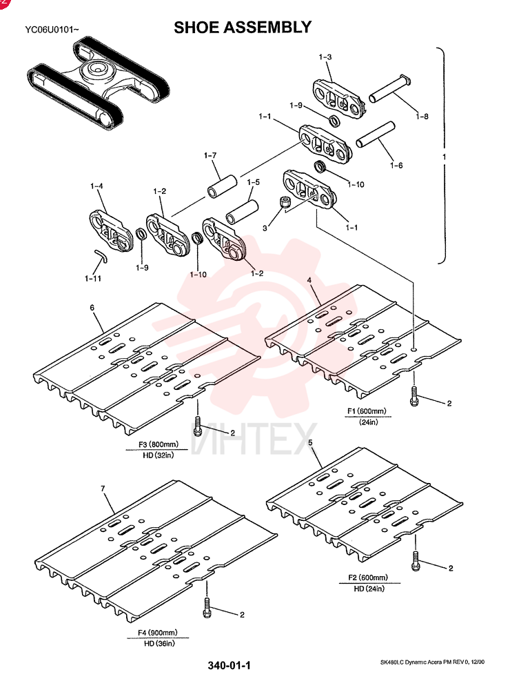 SHOE ASSY (STD) LS60D00002F1