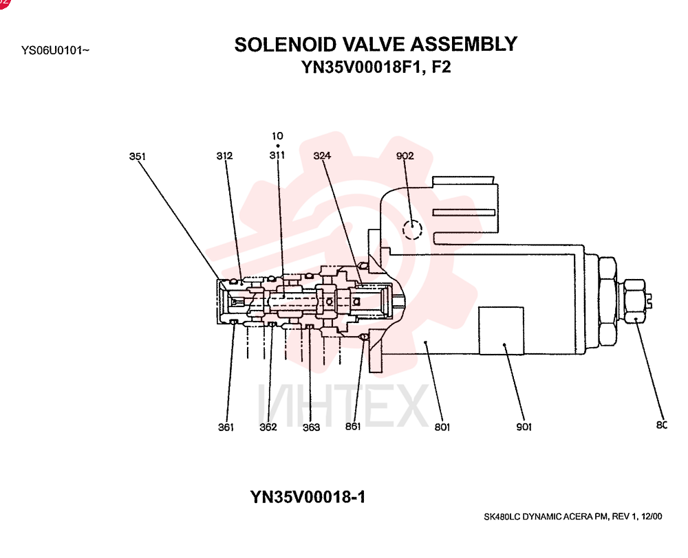 SOLENOID VALVE YN35V00018F1