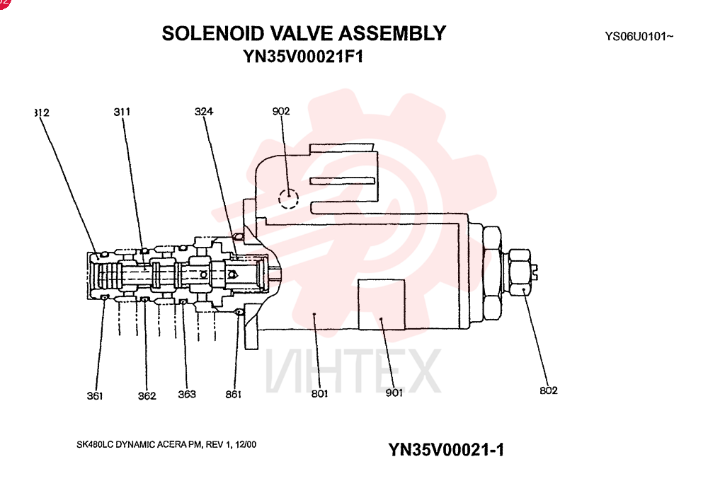SOLENOID VALVE YN35V00021F1