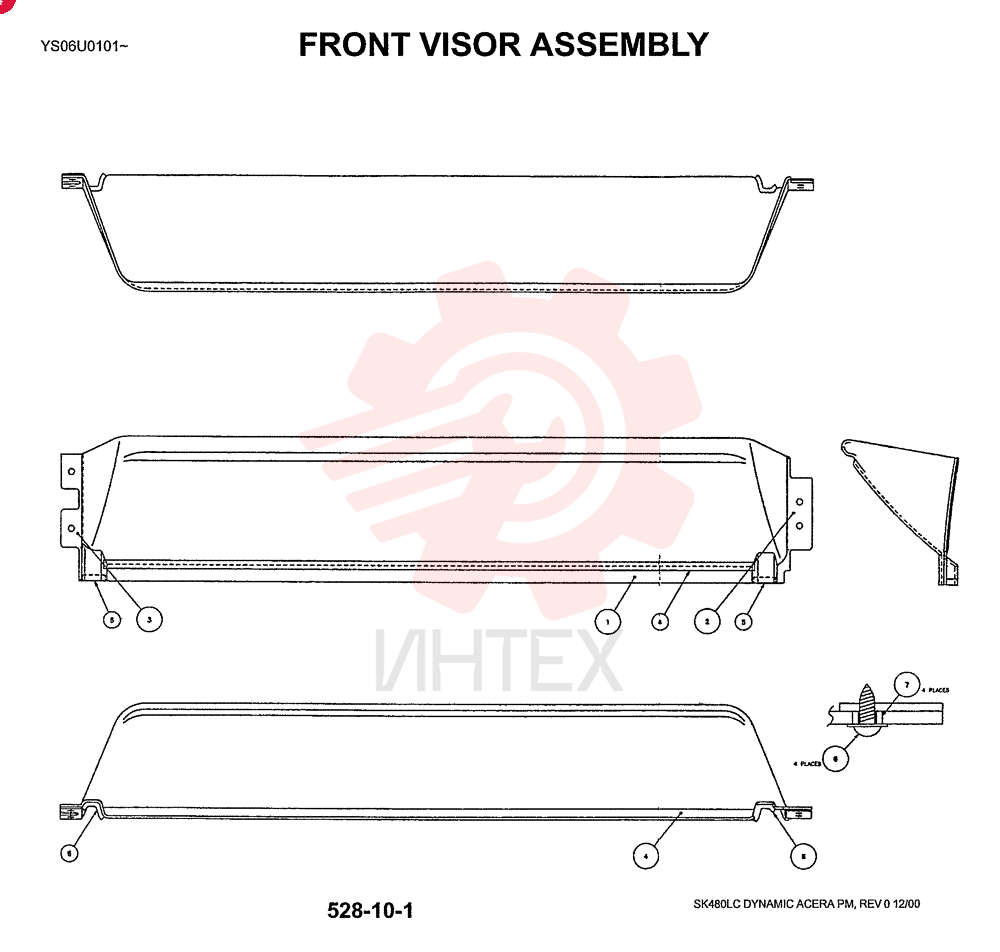 SUN VISOR YN55C00004F1