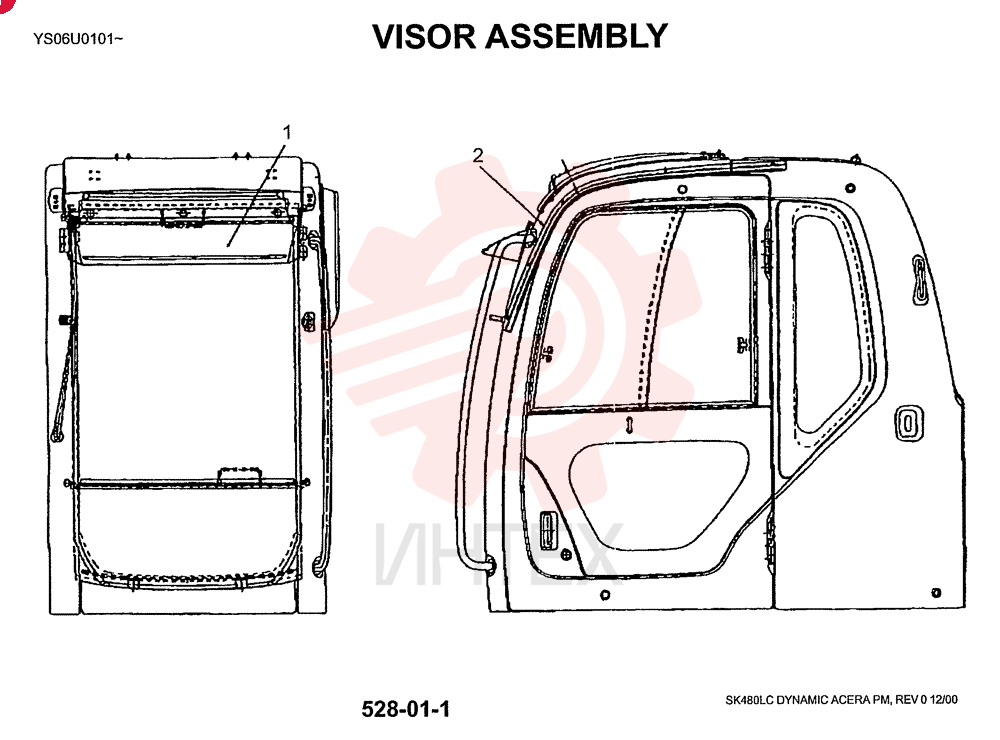 SUN VISOR YN55C00003F1