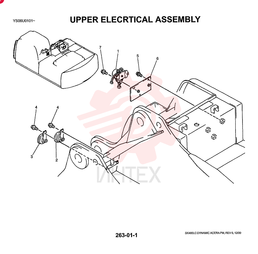 UPPER ELECTRICAL ASSY LQ03E00004F1