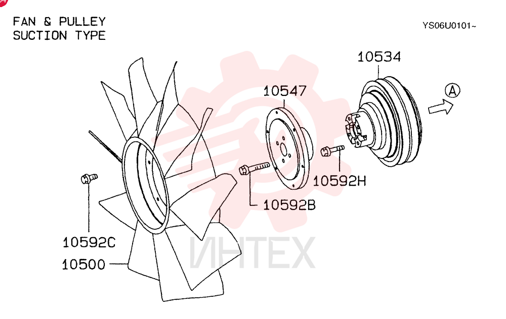 WATER PUMP VAME995791 (1)