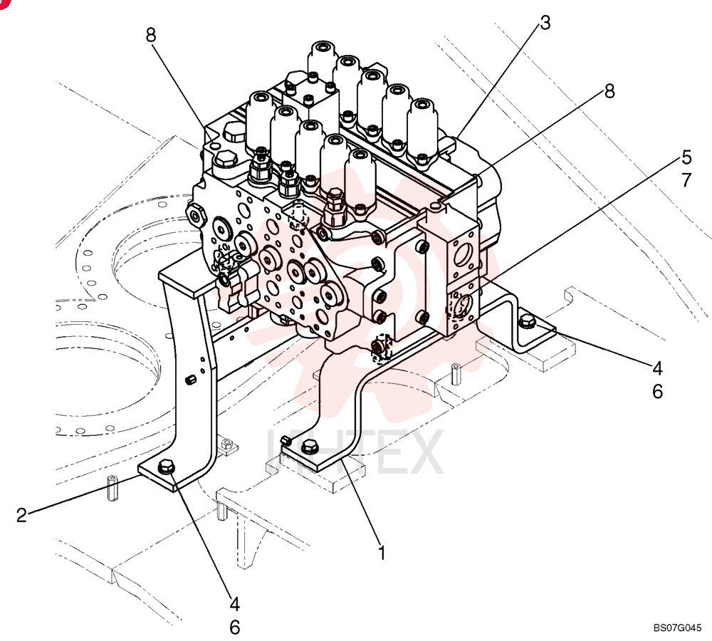 BRACKET LS64H01058P1