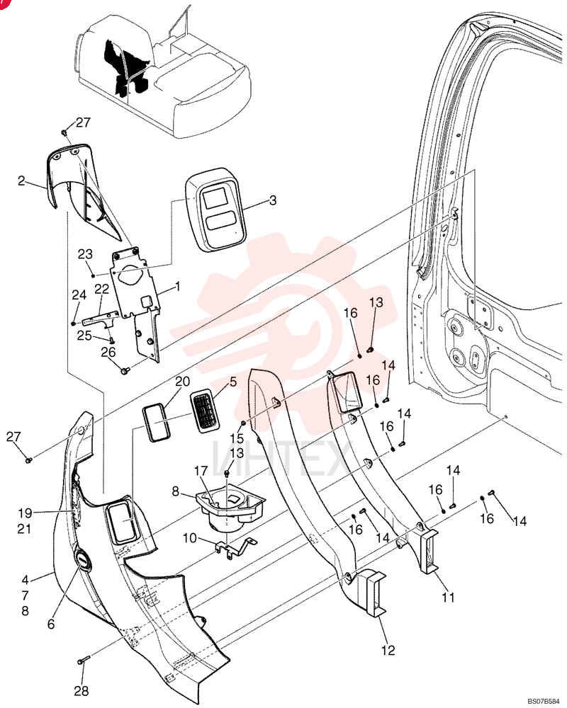 BRACKET YN17M01197P2