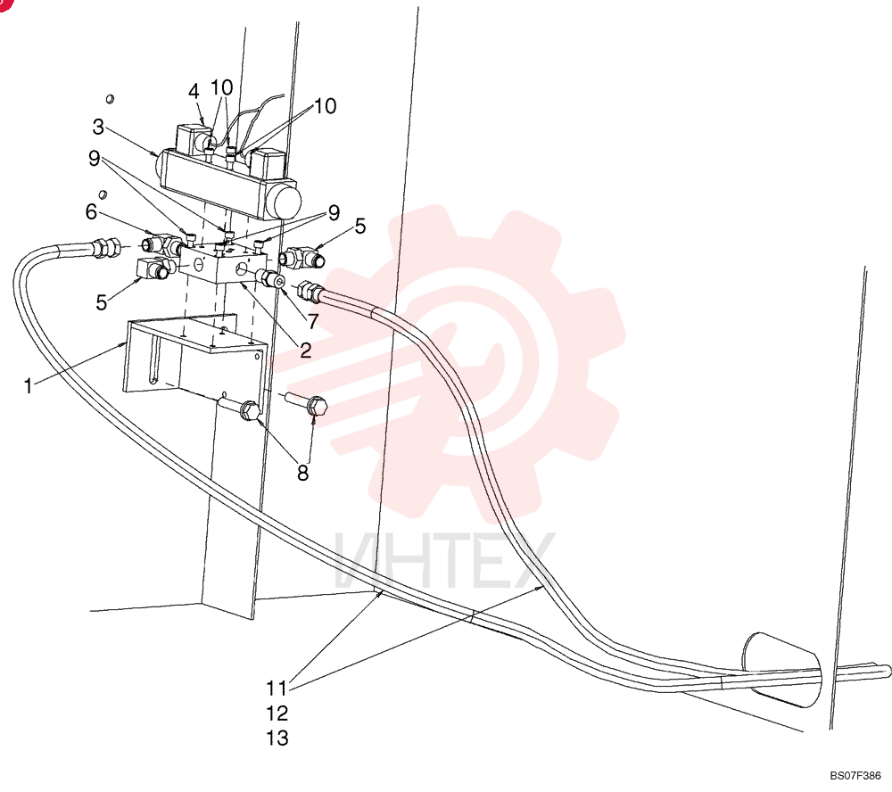 BRACKET YM42HU1018P1
