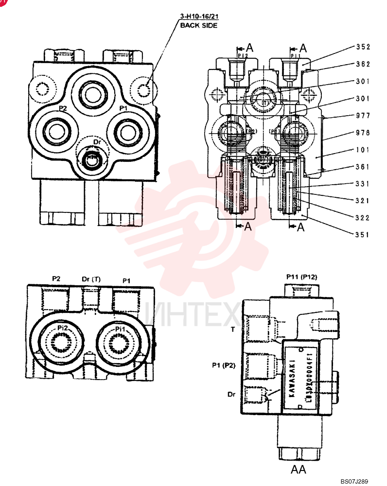 CONTROL VALVE LB30V00004F1