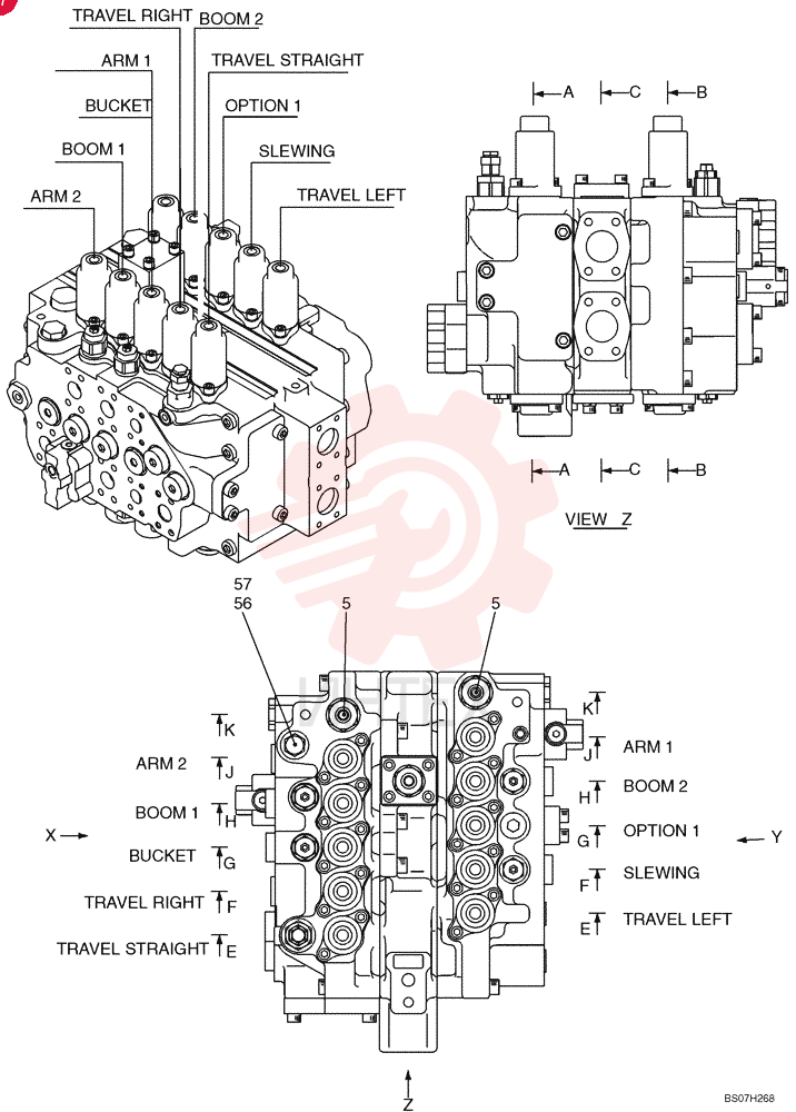 CONTROL VALVE LS30V00009F1