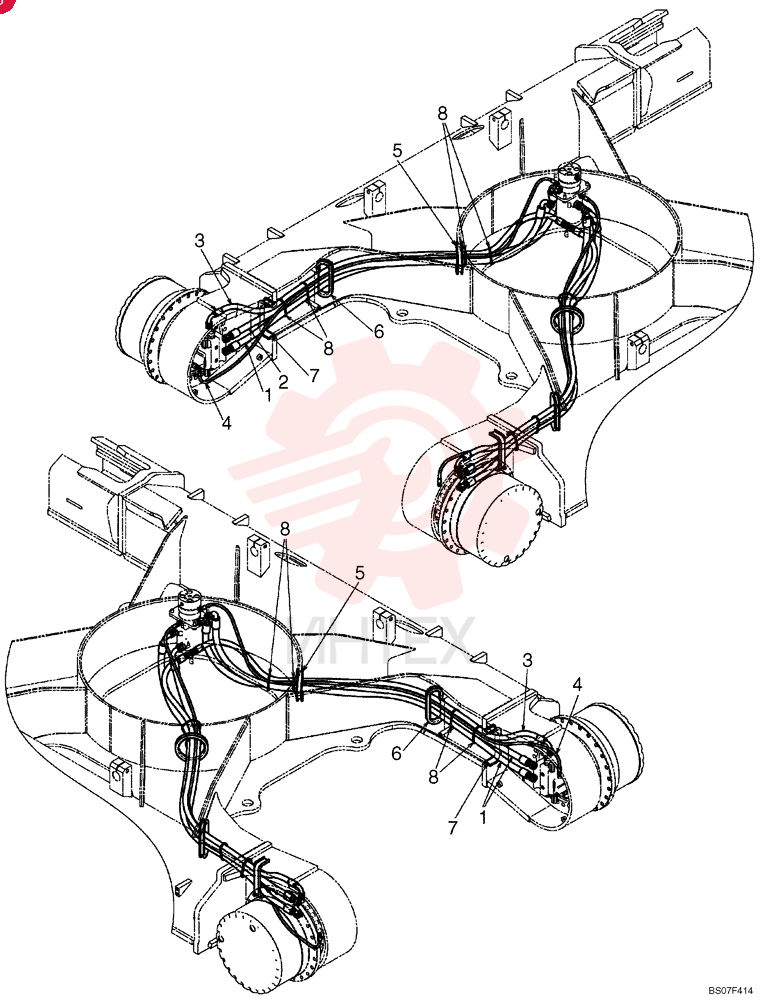 HOSE ZX30H16280