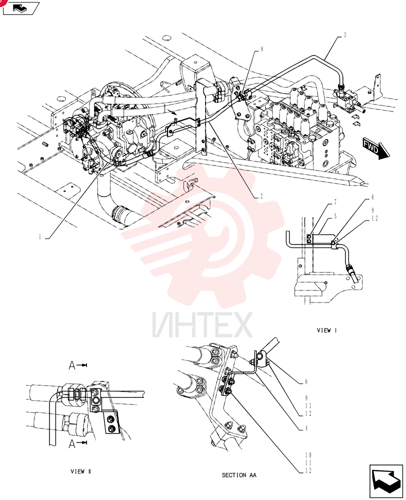 HOSE ZX25M12088