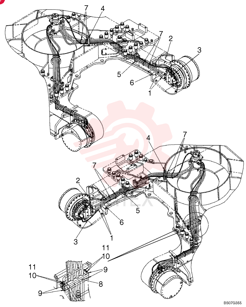 HOSE ASSY. ZX30H16300