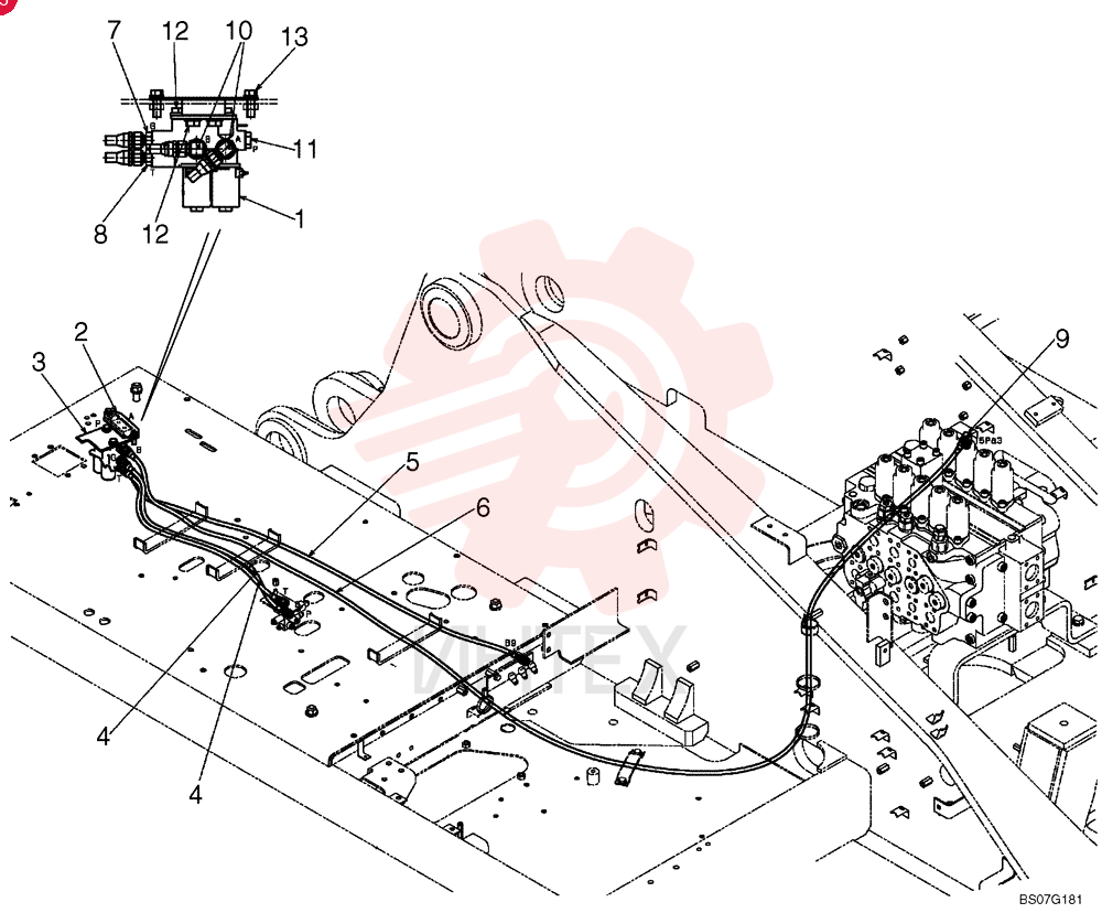 HYDRAULIC VALVE LC35V00004F3 (1)