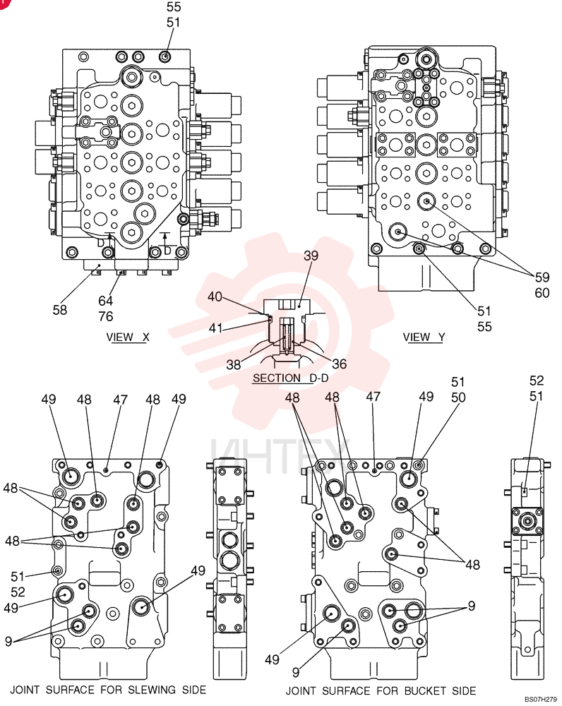 O-RING LS30V00002S019
