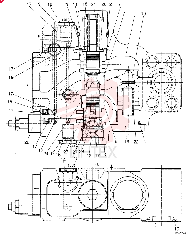 O-RING ZD12P03800 (2)