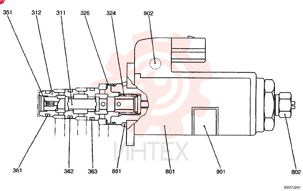 SOLENOID VALVE YB35V00005F1