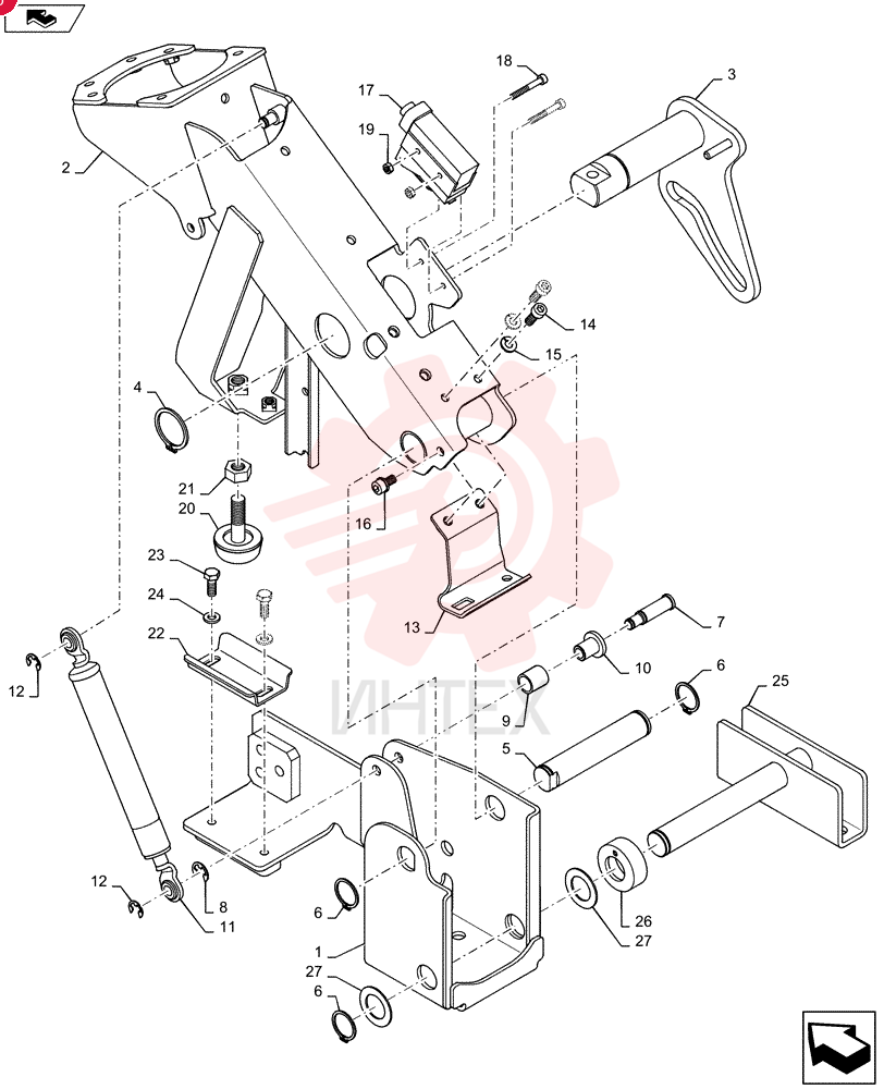 BRACKET, SUPPORTING YN03M02199P1